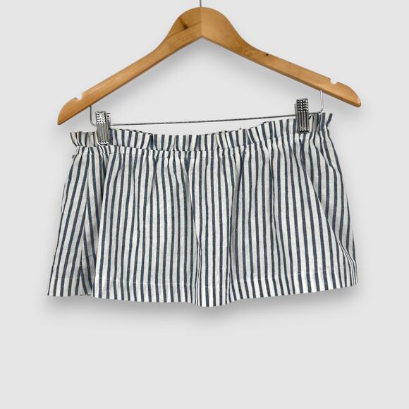 Showpo Blue Striped Mini Top/Skirt Size 6 - Picture 3 of 5